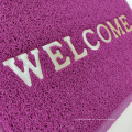 Best quality plastic door mat manufacturer logo customized